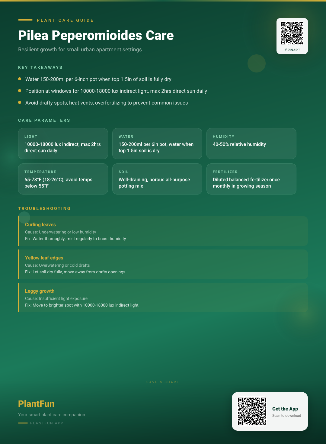 Pilea Peperomioides in Small Urban Apartments: The Only Resilient Growth Care Checklist You Need — Care Guide for indoor houseplants